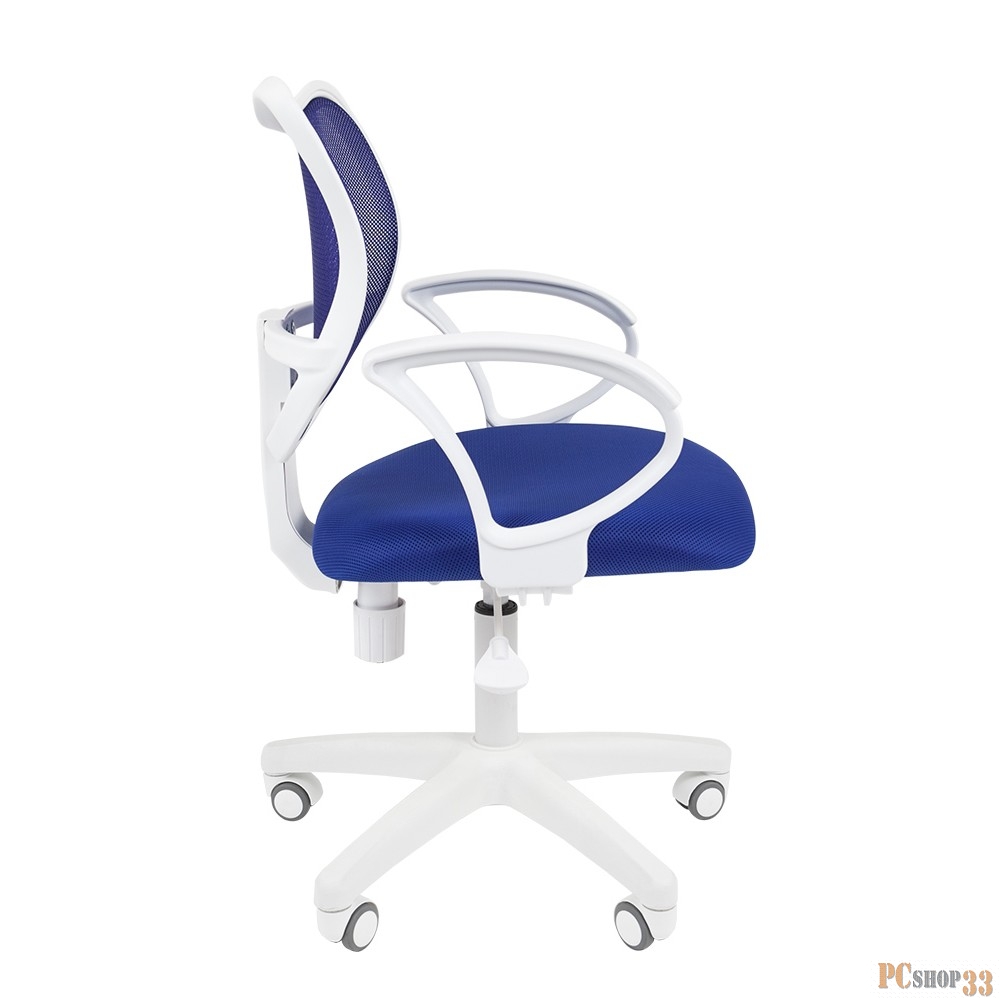 Офисные кресла Офисное кресло Chairman 450 LT Россия белый пластик TW-10/TW-05 синий 7019774