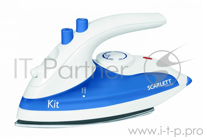 Утюг Scarlett SC-1135S 800Вт синий/белый