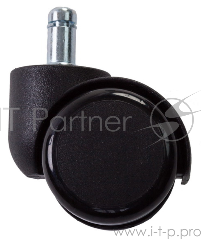 Набор колес Бюрократ CastorSet3850/PU черный для паркета/ламината