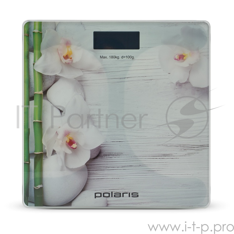 Весы напольные электронные Polaris PWS 1863DG макс.180кг рисунок
