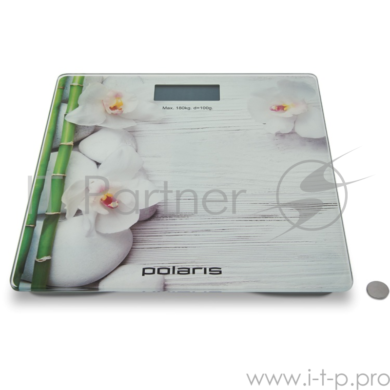Весы напольные электронные Polaris PWS 1863DG макс.180кг рисунок