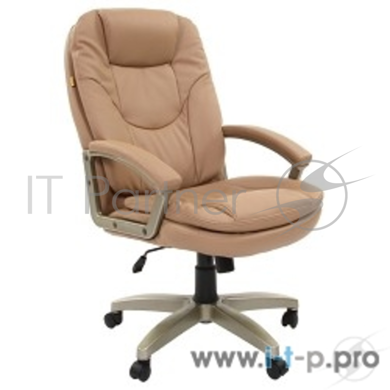 Офисные кресла Офисное кресло Chairman 668 LT Россия экопремиум коричневый (6113132)