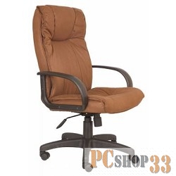 Офисное кресло или стул Бюрократ CH-838AXSN/F5 кресло руководителя (коричневый F5 искусственный нубук)