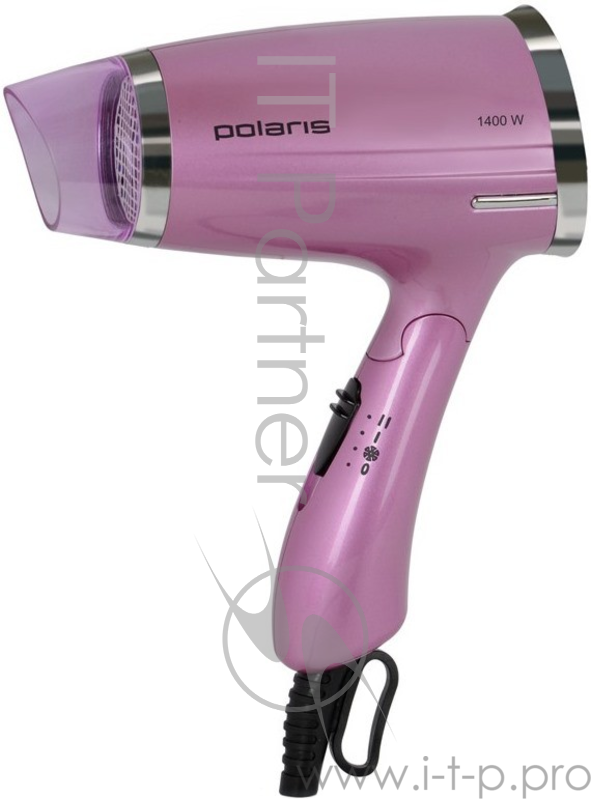 Фен Polaris PHD1463T 1400Вт розовый