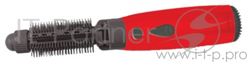 Фен-щетка Polaris PHS0745 700Вт красный
