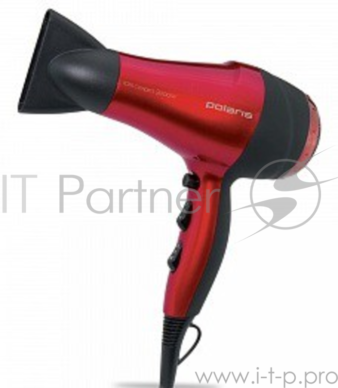 Фен Polaris PHD2077i 2000Вт фиолетовый/черный