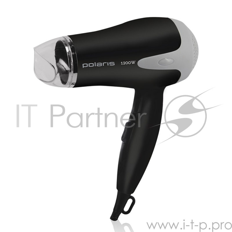 Фен Polaris PHD 1215T 1000Вт черный