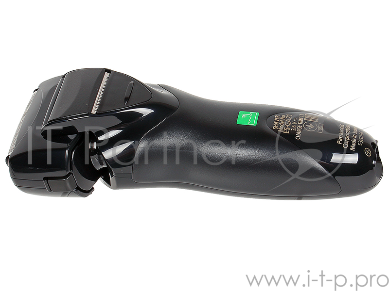 Бритва сетчатая Panasonic ES-GA21 реж.эл.:3 питан.:аккум. черный/серый