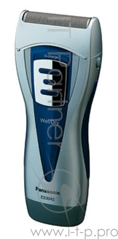 Бритва сетчатая Panasonic ES3042 реж.эл.:1 питан.:аккум. серебристый/синий
