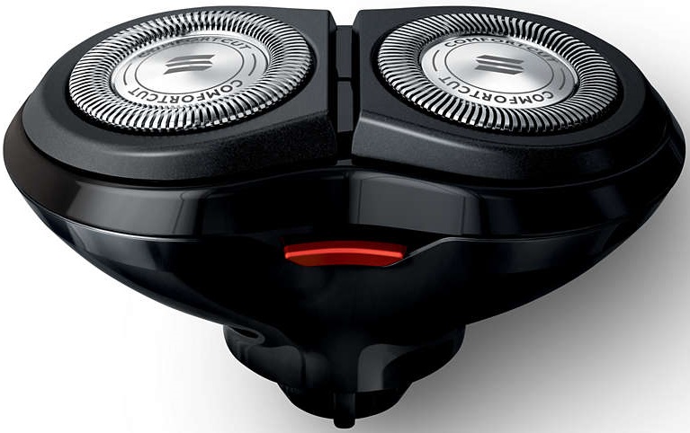 Бритва роторная Philips S738/17 реж.эл.:3 питан.:аккум. черный/красный