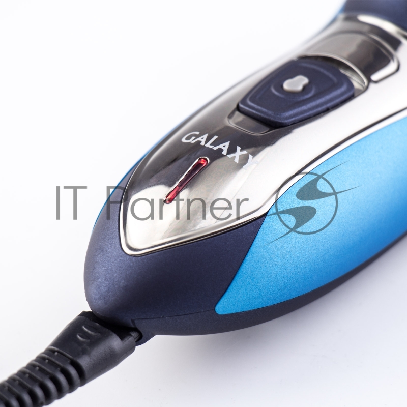 Бритва GALAXY GL 4208(Бритва аккумуляторная. Лезвия из ультратонкой японской стали, три независимые плавающие головки, возможность промывки бреющего блока, встроенный триммер, 45 минут непрерывной работы.)