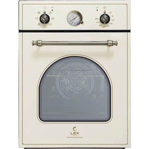 Духовой шкаф Электрический Lex Classico EDM 4570C IV стекло слоновая кость