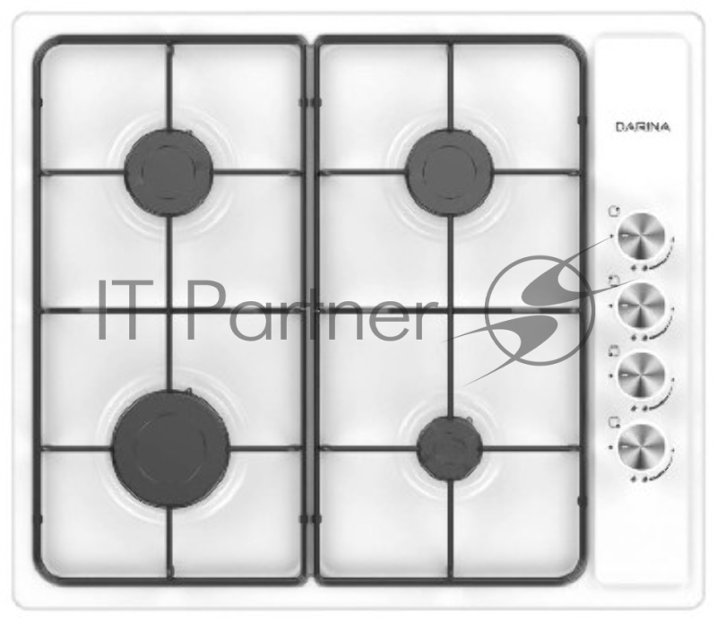 Газовая варочная поверхность Darina T1 BGM 341 11 W белый