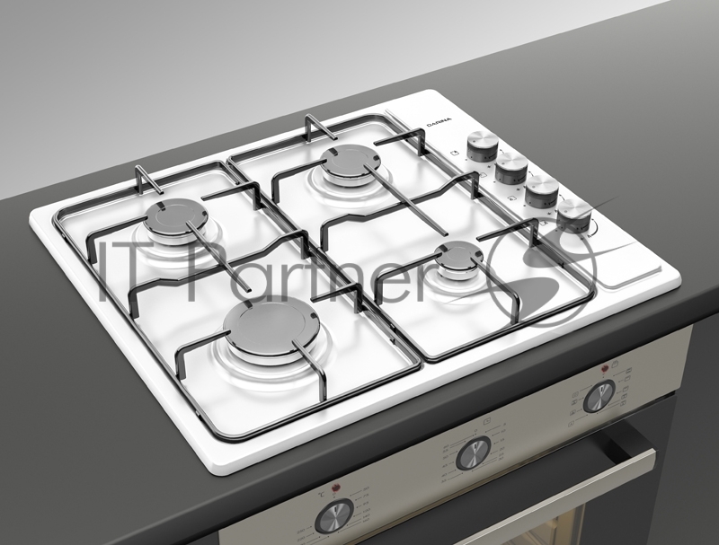 Газовая варочная поверхность Darina T1 BGM 341 11 W белый
