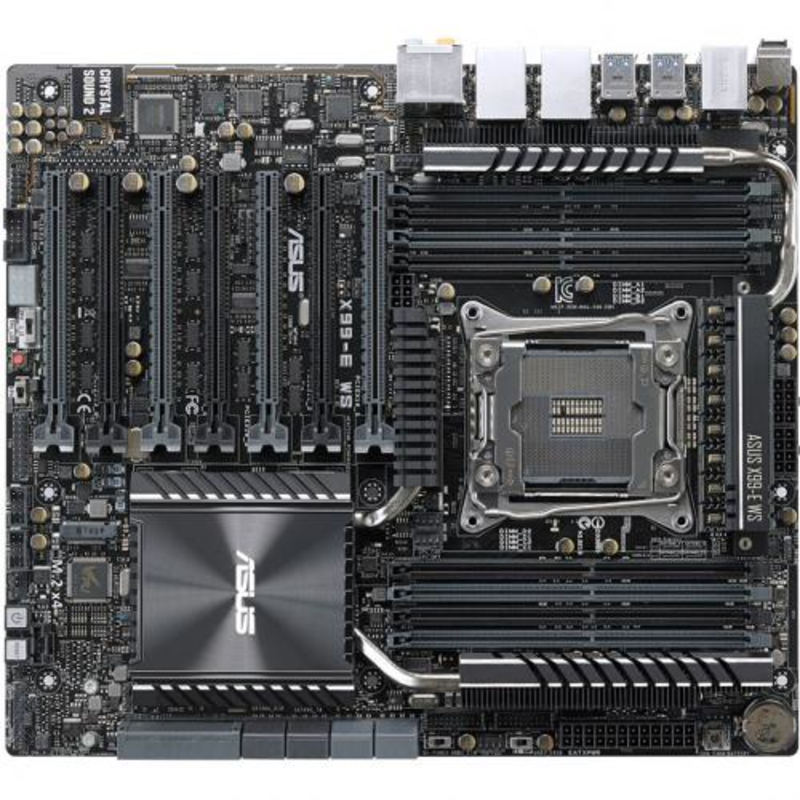 Материнская плата Asus X99-E WS LGA 2011-v3 Intel X99 CEB AC`97 8ch(7.1) 2xGgE eSATA