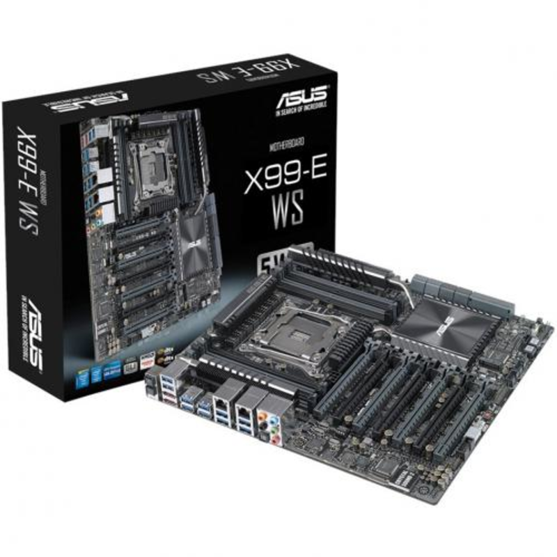 Материнская плата Asus X99-E WS LGA 2011-v3 Intel X99 CEB AC`97 8ch(7.1) 2xGgE eSATA