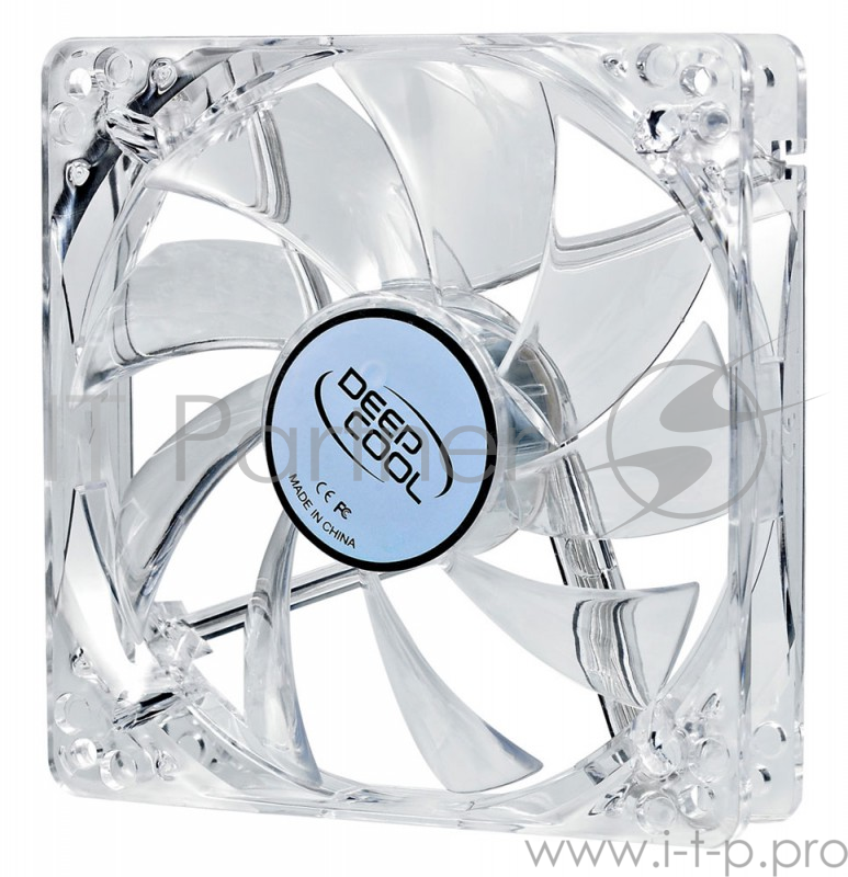 Вентилятор Deepcool XFAN 120L/B 3-pin 4-pin (Molex)26dB 118gr LED Ret