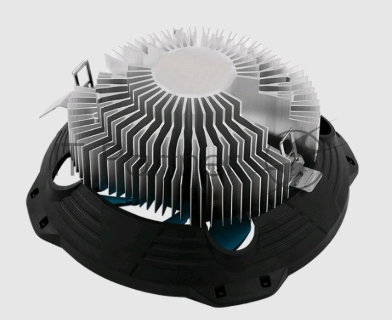 Устройство охлаждения(кулер) Aerocool BAS U-PWM Soc-FM2+/AM2+/AM3+/AM4/1150/11 4-pin 15-26dB Al 110W 361gr Ret