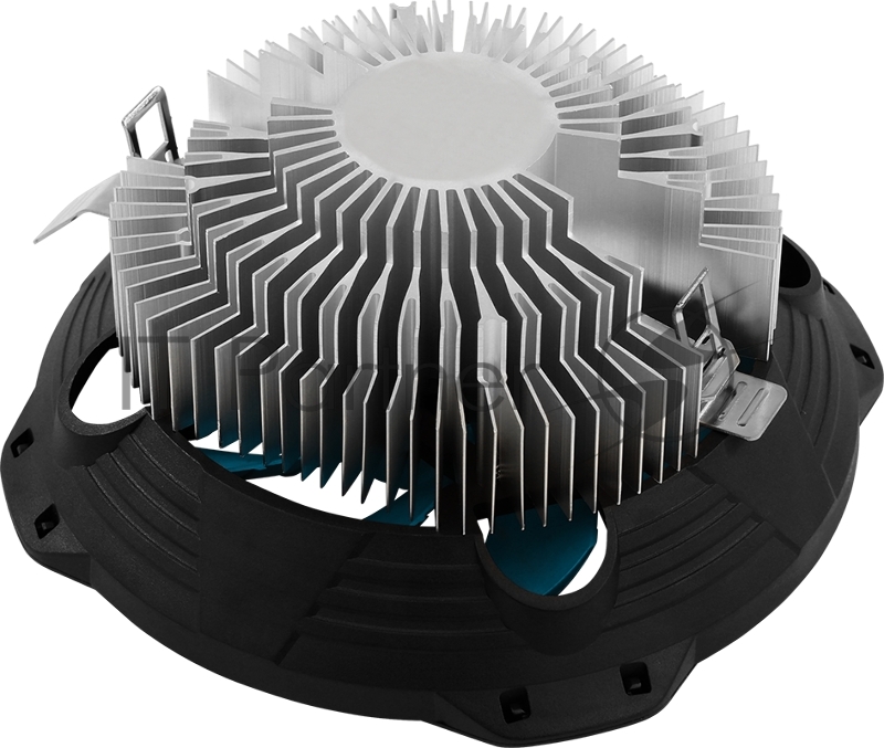 Устройство охлаждения(кулер) Aerocool BAS U-PWM Soc-FM2+/AM2+/AM3+/AM4/1150/11 4-pin 15-26dB Al 110W 361gr Ret