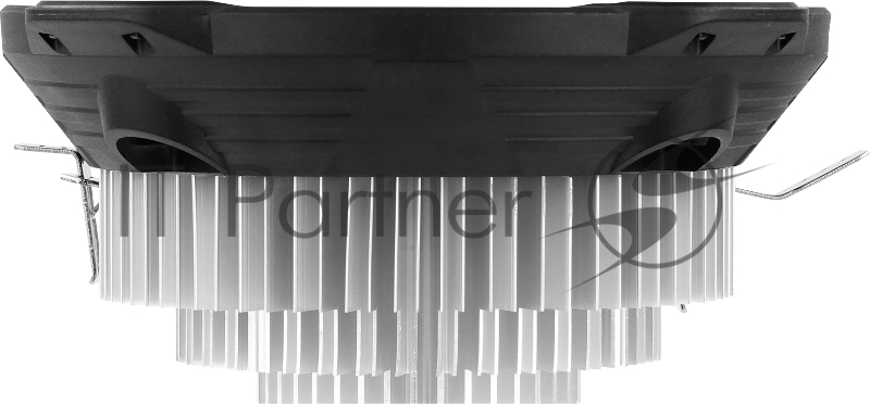 Устройство охлаждения(кулер) Aerocool BAS U-PWM Soc-FM2+/AM2+/AM3+/AM4/1150/11 4-pin 15-26dB Al 110W 361gr Ret