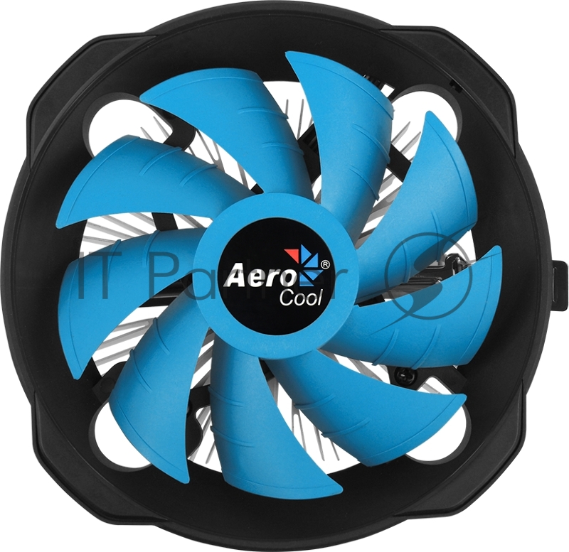 Устройство охлаждения(кулер) Aerocool BAS U-PWM Soc-FM2+/AM2+/AM3+/AM4/1150/11 4-pin 15-26dB Al 110W 361gr Ret