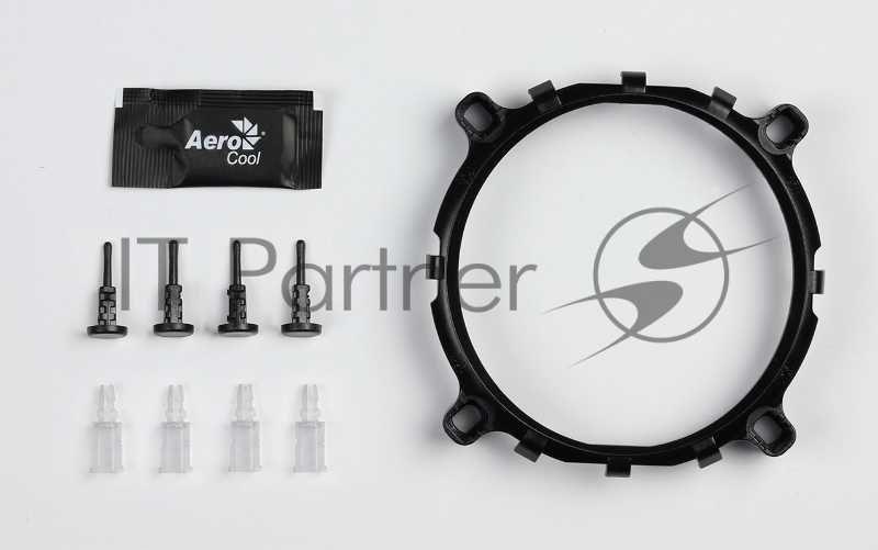 Устройство охлаждения(кулер) Aerocool BAS U-PWM Soc-FM2+/AM2+/AM3+/AM4/1150/11 4-pin 15-26dB Al 110W 361gr Ret