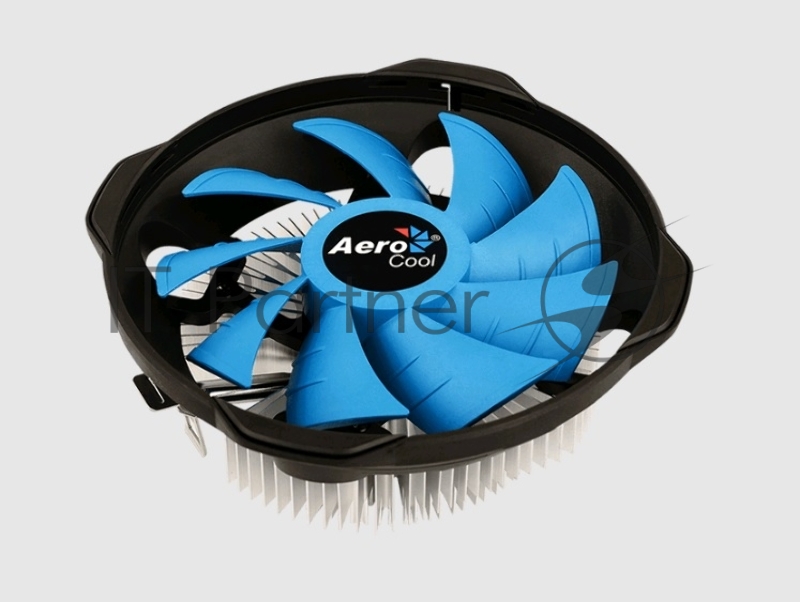 Устройство охлаждения(кулер) Aerocool BAS U-PWM Soc-FM2+/AM2+/AM3+/AM4/1150/11 4-pin 15-26dB Al 110W 361gr Ret