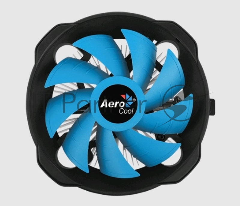 Устройство охлаждения(кулер) Aerocool BAS U-PWM Soc-FM2+/AM2+/AM3+/AM4/1150/11 4-pin 15-26dB Al 110W 361gr Ret