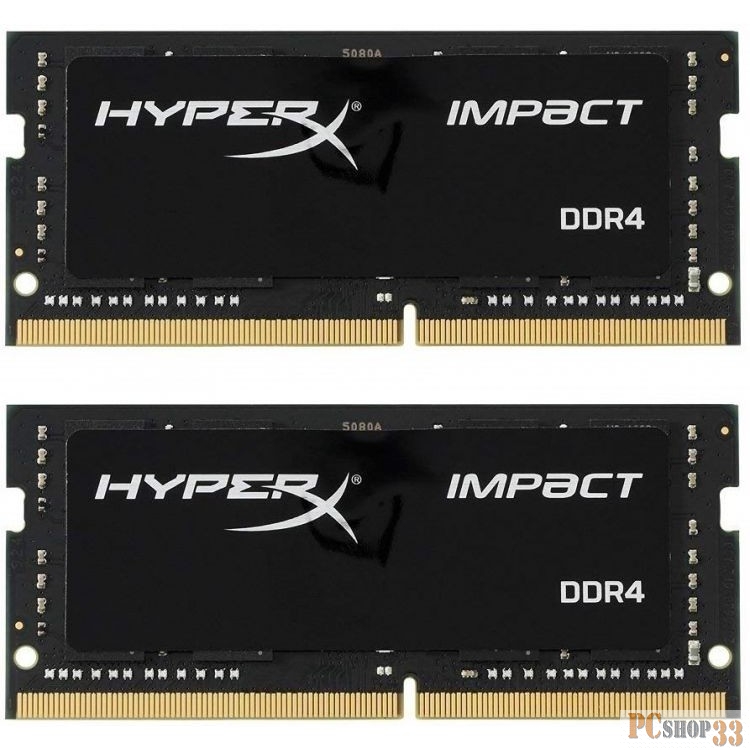 Память оперативная Kingston 32GB 2933MHz DDR4 CL17 SODIMM (Kit of 2) HyperX Impact