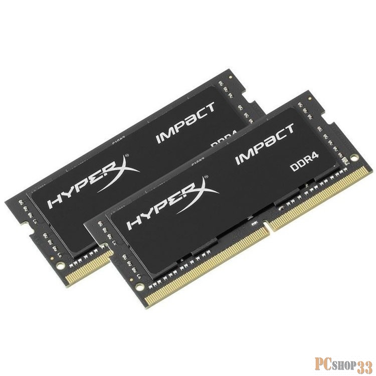 Память оперативная Kingston 32GB 2933MHz DDR4 CL17 SODIMM (Kit of 2) HyperX Impact