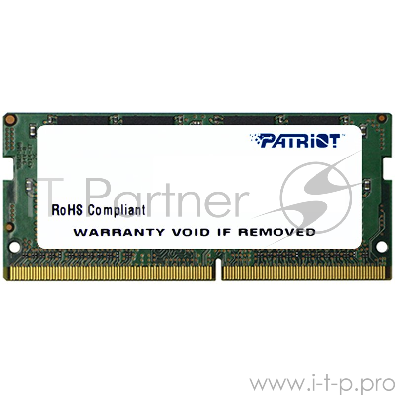 Mодуль памяти Patriot DDR4 SL 4GB 2400MHZ UDIMM