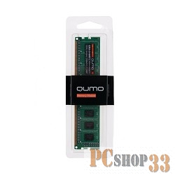 Модуль памяти QUMO DDR3 DIMM 2GB (PC3-12800) 1600MHz QUM3U-2G1600K11L