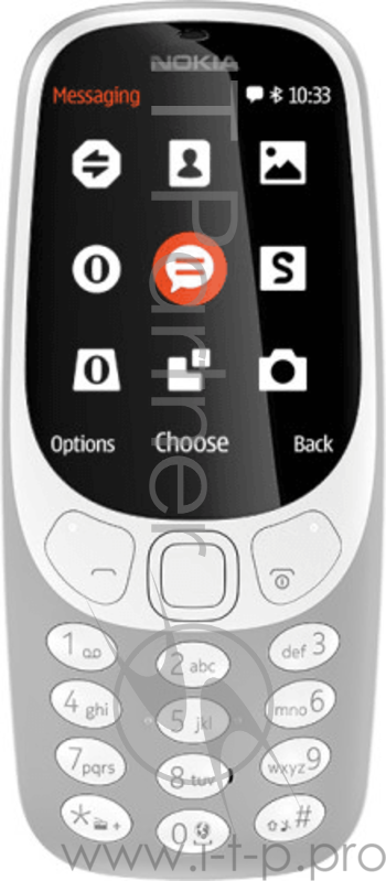 Мобильный телефон Nokia 3310 DS TA-1030 Grey