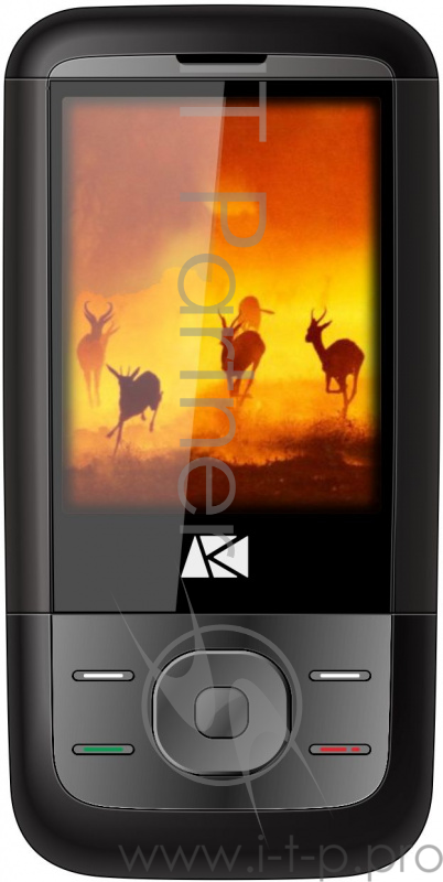 Мобильный телефон ARK V3 Benefit 32Mb черный слайдер 2Sim 2.4