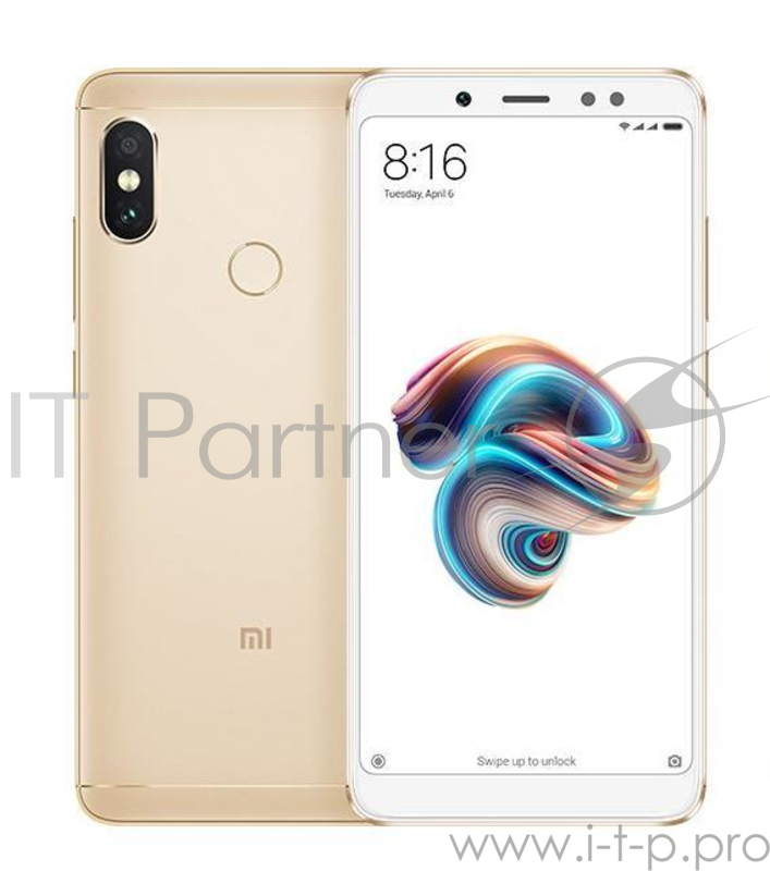 Смартфон REDMI NOTE 5 64GB GOLD REDMINOTE5GD64GB XIAOMI