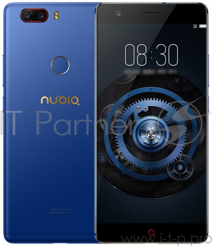 Смартфон Nubia Z17 Lite 64Gb 6Gb синий/золотистый моноблок 3G 4G 2Sim 5.2