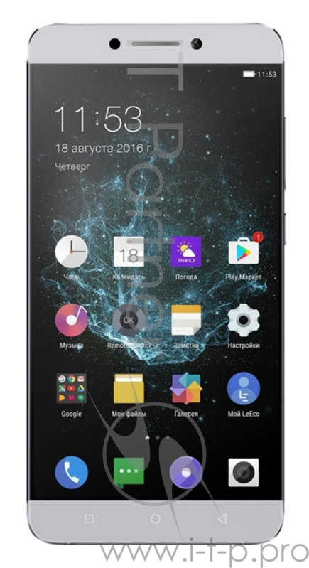 Смартфон LeEco X527 Le 2 64Gb 3Gb серебристый моноблок 3G 4G 2Sim 5.5