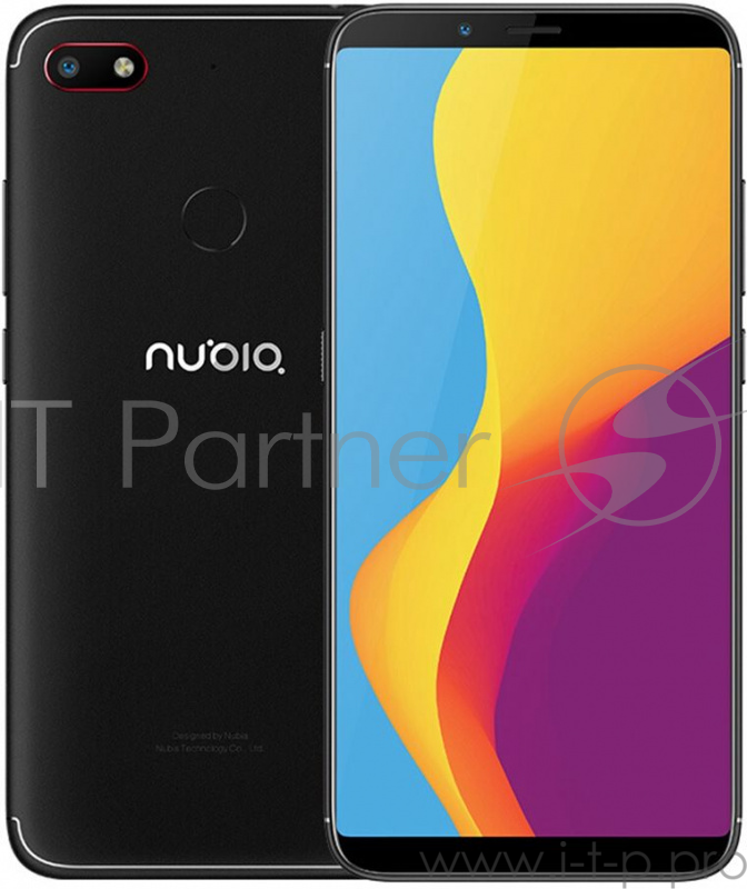Смартфон Nubia V18 64Gb 4Gb черный моноблок 3G 4G 2Sim 6
