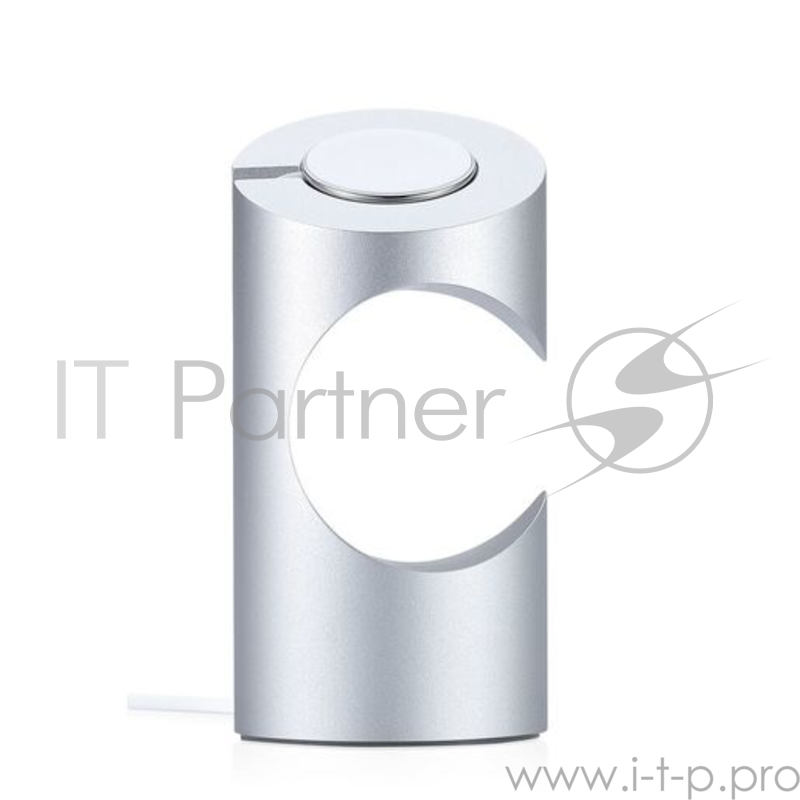 Подставка Just Mobile TimeStand для часов Apple Watch из алюминия. Цвет:серебряный.Алюминий / Apple Watch / Тайвань / 12 Месяцев /