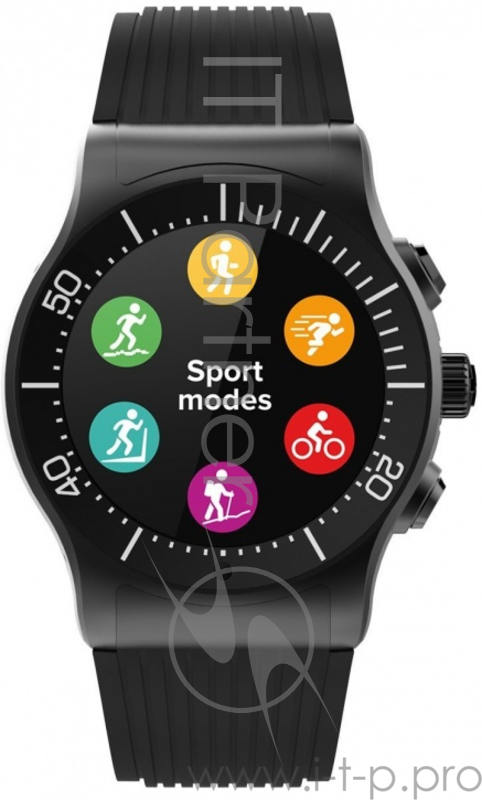 Смарт часы MyKronoz ZeSport цвет черный/черный