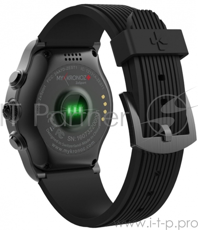 Смарт часы MyKronoz ZeSport цвет черный/черный