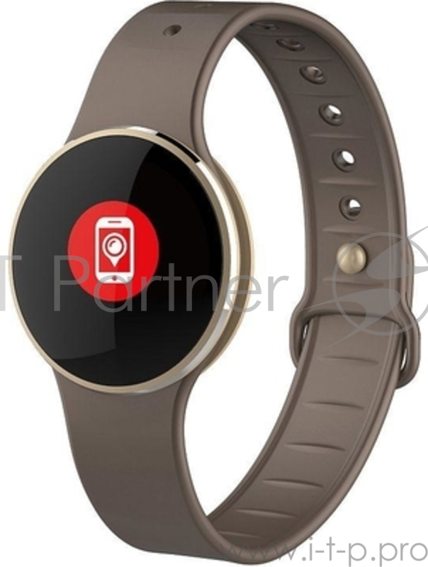 Фитнес-трекер MyKronoz ZeCircle2 цвет золотой/коричневый