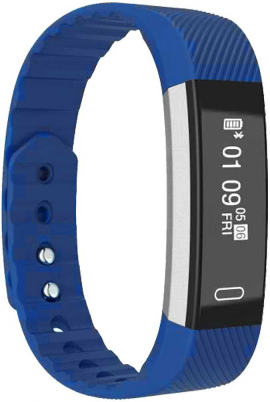 Фитнес-трекер Jet Sport FT-4BP OLED корп.:синий рем.:синий (FT-4BP1 BLUE)