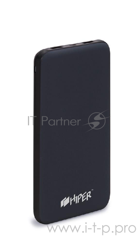 Мобильный аккумулятор Hiper PSX20000 Li-Pol 20000mAh 2A+1A черный 2xUSB