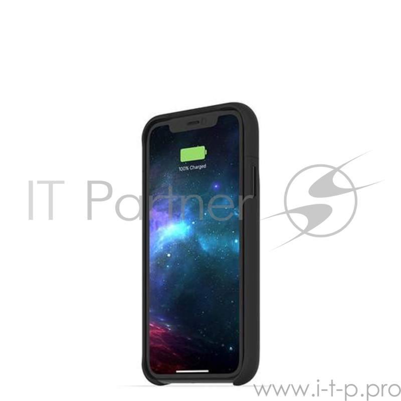 Чехол Mophie Juice Pack Access со встроенным аккумулятором для iPhone XR. Цвет черный.
