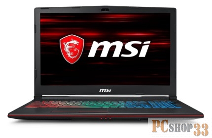 Ноутбук MSI GP63 Leopard 8RE-807RU Core i7 8750H/16Gb/1Tb/SSD128Gb/nVidia GeForce GTX 1060 6Gb/15.6