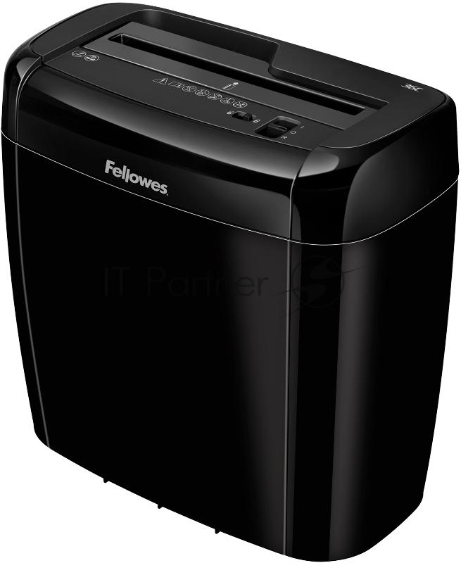 Уничтожитель Fellowes Шредер Powershred® 36C FS-4700301 {DIN P-4, 4х40 мм, 6 лст., 12 лтр., Safety Lock}