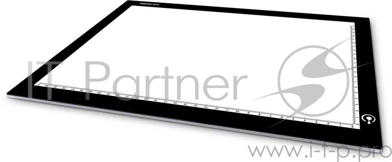 Графический планшет Huion L4S LED USB черный