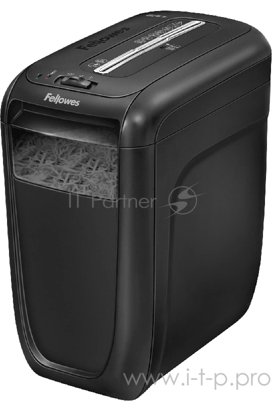 Уничтожитель Fellowes Шредер Powershred 60Cs FS-46061 {SafeSense, 3,9х50мм, 9лст.,22лтр. Уничтожает: скобы, скрепки,карты}
