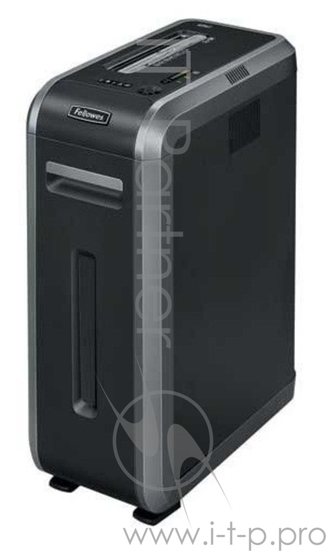 Уничтожитель Fellowes Шредер Powershred 125Ci FS-4612001/FS-4612002 {100% Jam Proof, авт., 3,9x38 мм, 18 лст., 53 лтр., уничтожает: скобы, карты, скрепки, CD}